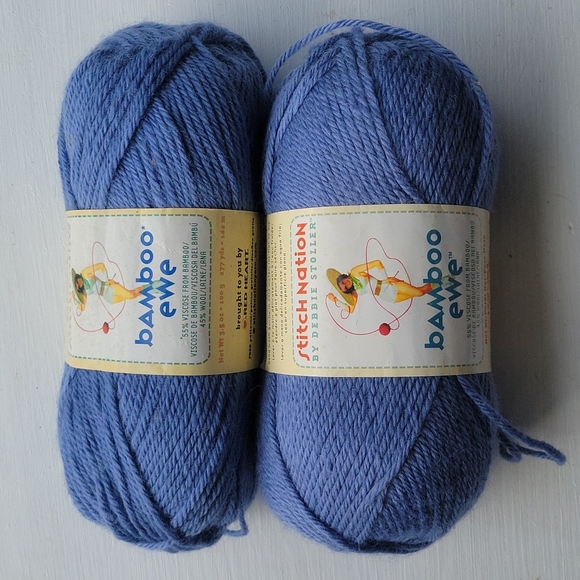 Red Heart Art Nwt Bamboo Ewe Yarn Stitch Nation Debbie Stoller
